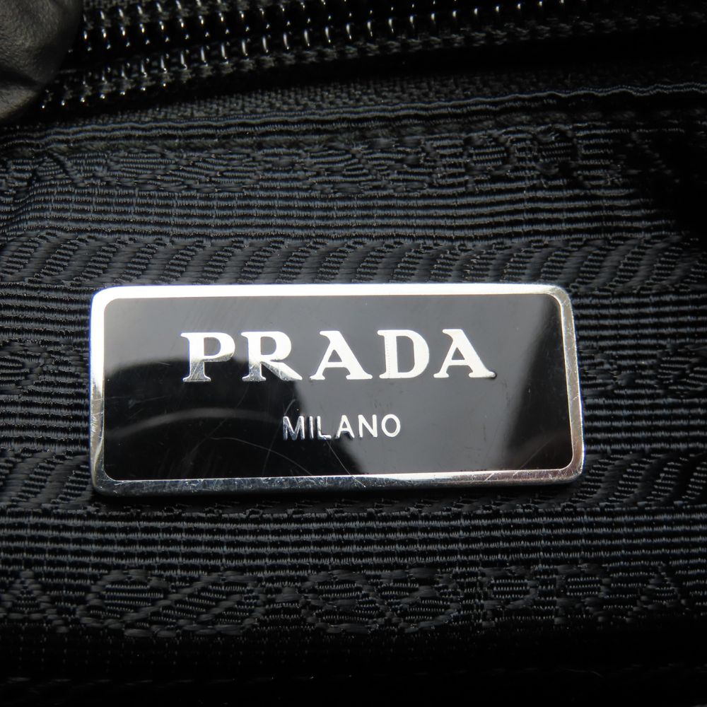 PRADA Shoulder Bag 2VH797 Nylon NERO