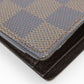 LOUIS VUITTON Bifold Wallet N61665 Damier Ebene Porte Billets Cartes Crdit Monet