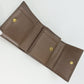 GUCCI Tri-fold wallet 523174 leather Brown Sherry line