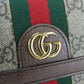 GUCCI Tri-fold wallet 523174 leather Brown Sherry line