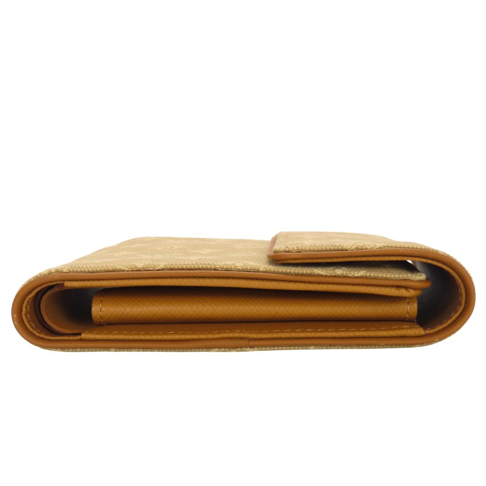 LOUIS VUITTON Tri-fold wallet M92441 Monogram mini Beige type Porte Billets Cartes Crdit Monet