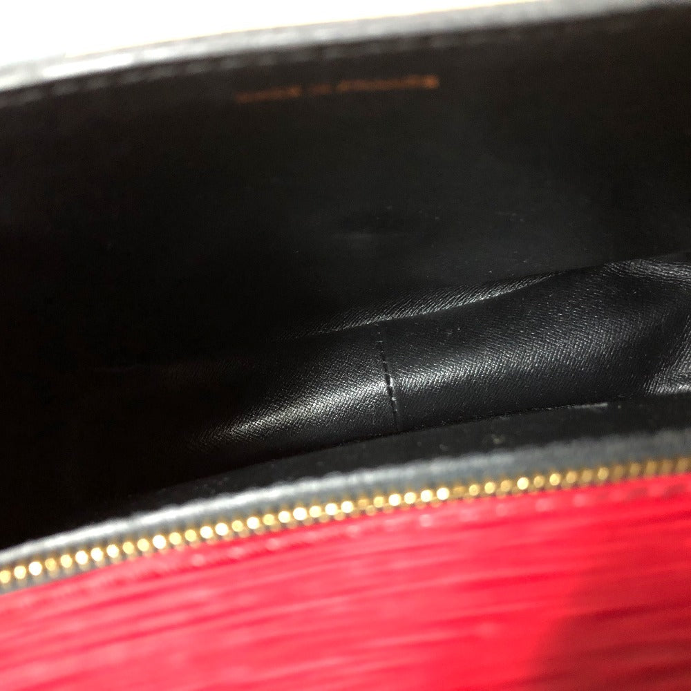 LOUIS VUITTON Shoulder Bag M52197 Epi Leather Red Epi Saint-Cloud Women Used Authentic