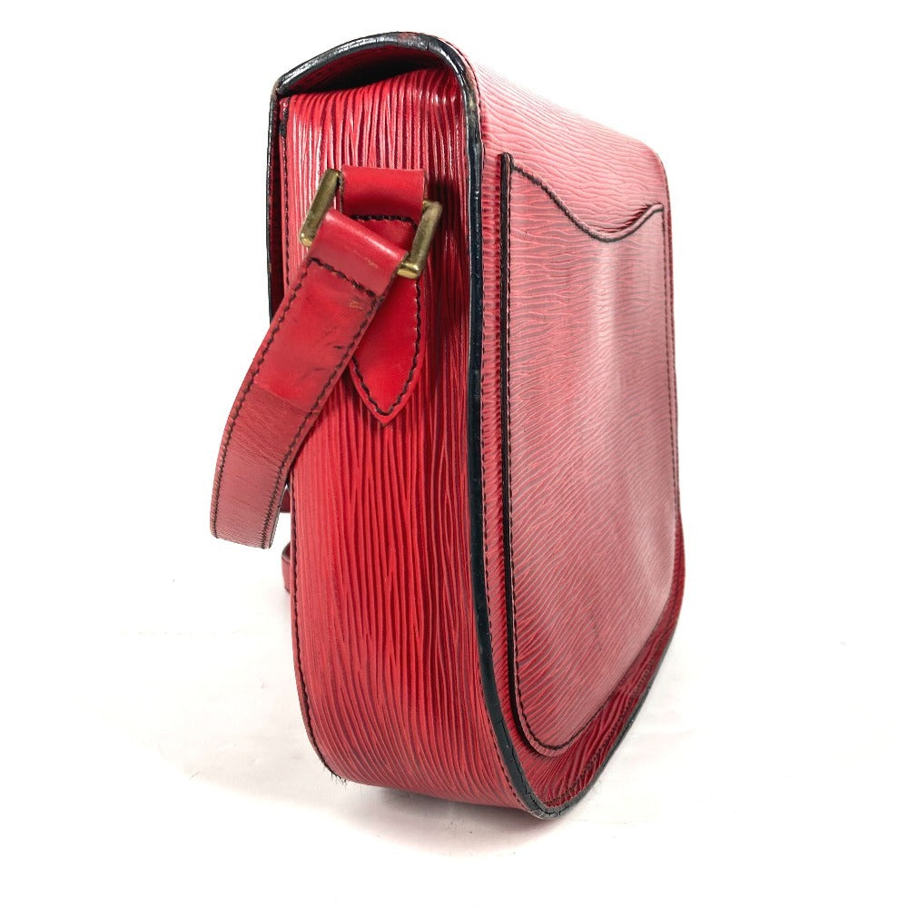 LOUIS VUITTON Shoulder Bag M52197 Epi Leather Red Epi Saint-Cloud