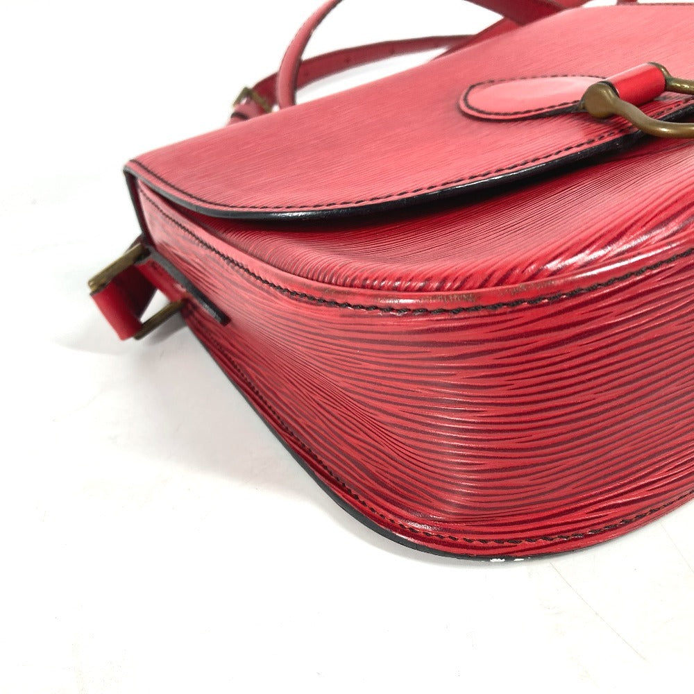 LOUIS VUITTON Shoulder Bag M52197 Epi Leather Red Epi Saint-Cloud