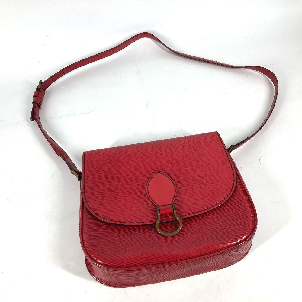 LOUIS VUITTON Shoulder Bag M52197 Epi Leather Red Epi Saint-Cloud