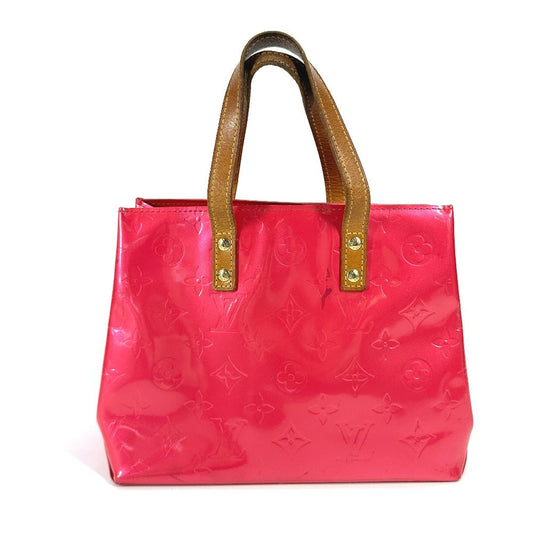 LOUIS VUITTON Tote Bag M91221 Monogram Vernis pink Monogram Vernis Lead PM Women Used Authentic