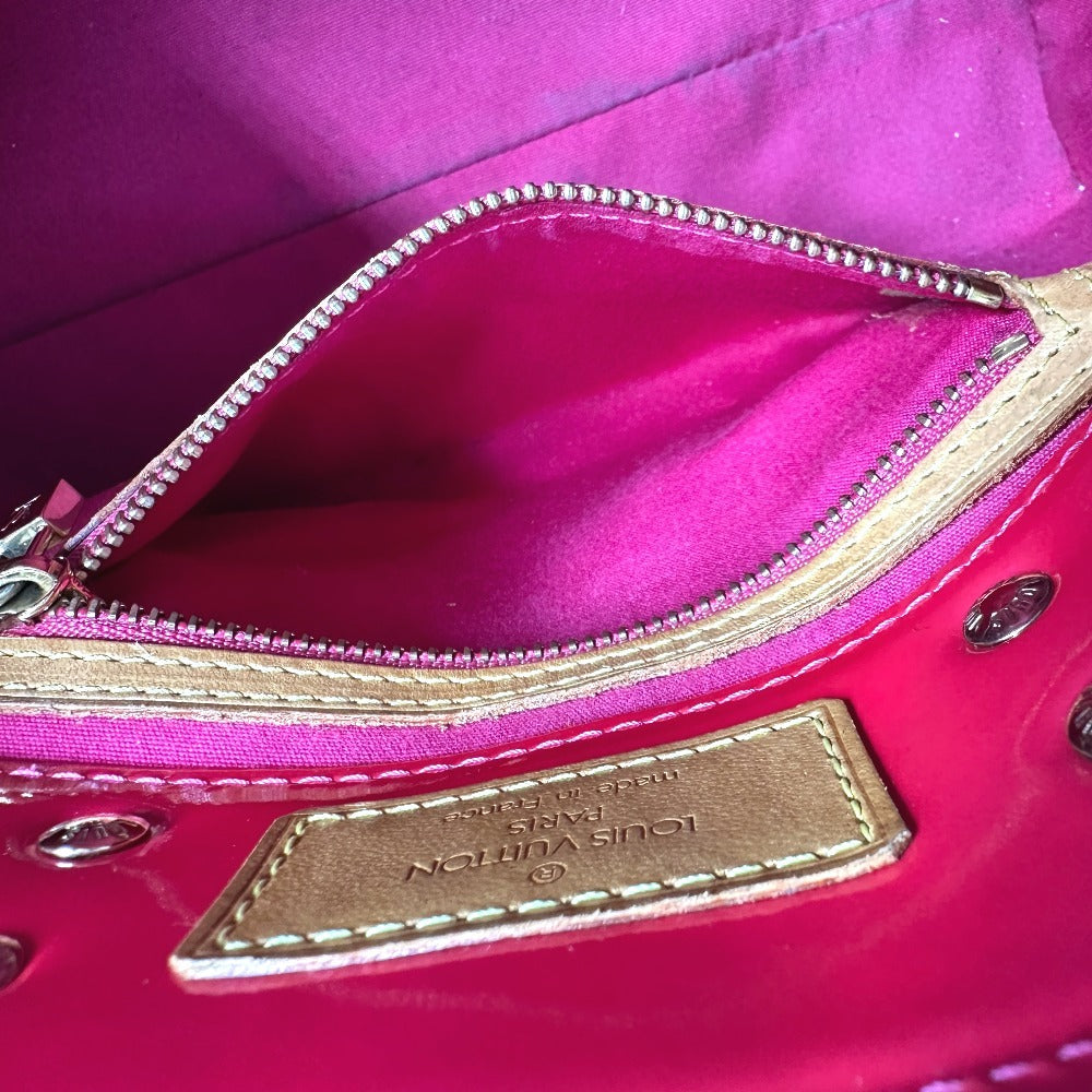 LOUIS VUITTON Tote Bag M91221 Monogram Vernis pink Monogram Vernis Lead PM Women Used Authentic