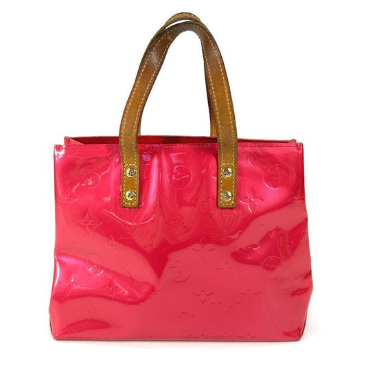 LOUIS VUITTON Tote Bag M91221 Monogram Vernis pink Monogram Vernis Lead PM Women Used Authentic
