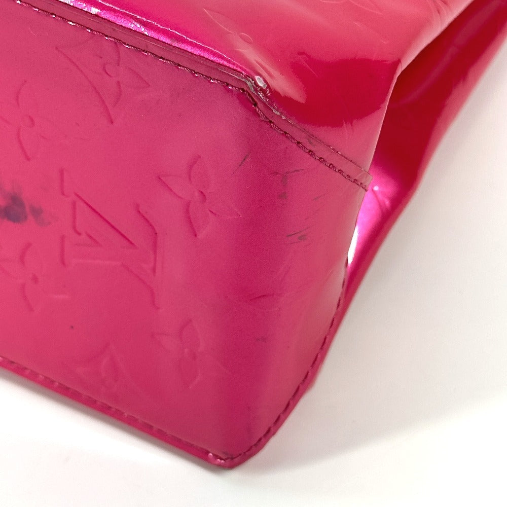 LOUIS VUITTON Tote Bag M91221 Monogram Vernis pink Monogram Vernis Lead PM Women Used Authentic