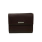 BURBERRY Bifold Wallet leather Brown Nova Check Women Used Authentic