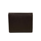 BURBERRY Bifold Wallet leather Brown Nova Check Women Used Authentic