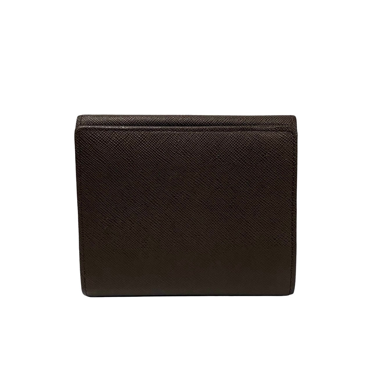 BURBERRY Bifold Wallet leather Brown Nova Check Women Used Authentic