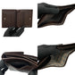 BURBERRY Bifold Wallet leather Brown Nova Check Women Used Authentic