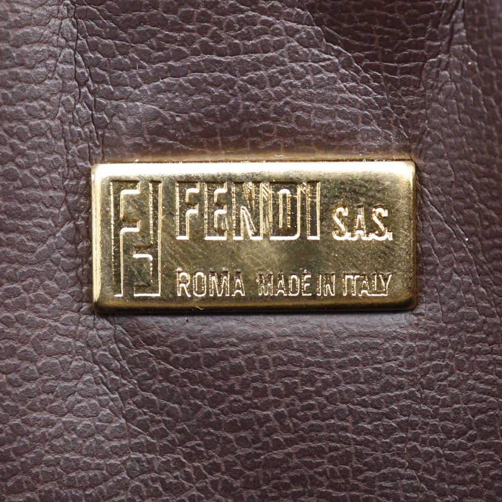 FENDI Shoulder Bag Nylon canvas Brown
Zucca Women Used
Authentic