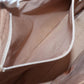BURBERRY Nova Check Hand Bag Canvas Red Beige Gold