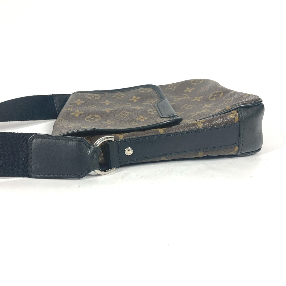 LOUIS VUITTON Shoulder Bag M56717 Monogram macacer canvas Brown Monogram macacer Bus PM unisex(Unisex) Used Authentic