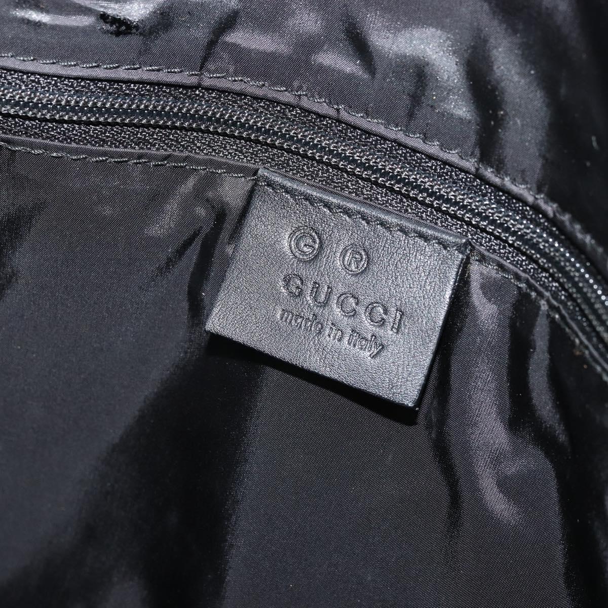 GUCCI GG Canvas Hand Bag Black