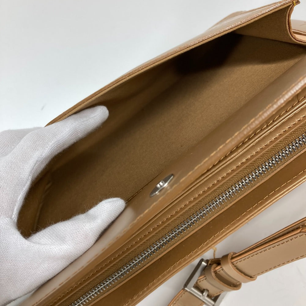 LOUIS VUITTON Shoulder Bag M55127 Monogram mat leather gold Monogram mat Alston Women Used Authentic