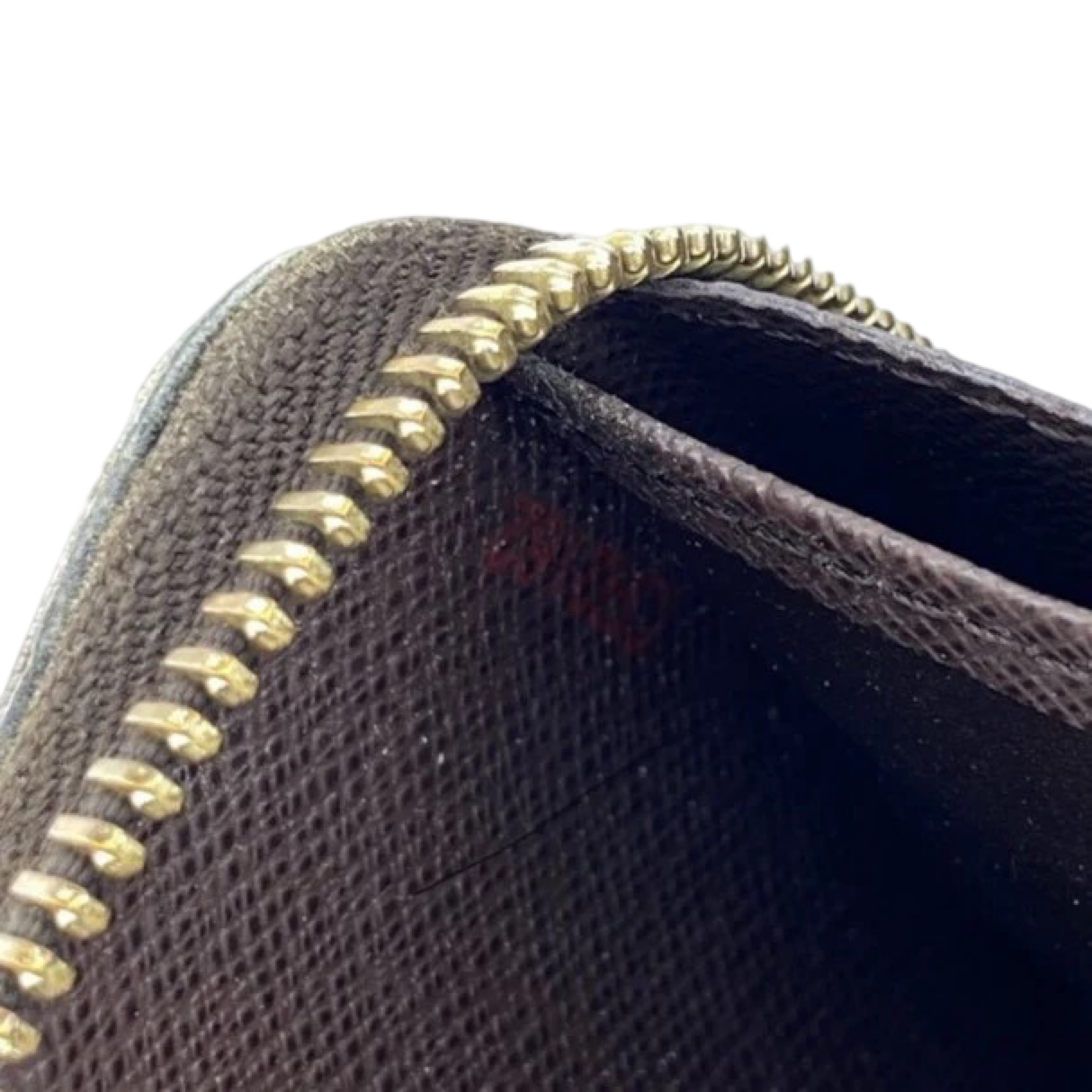 LOUIS VUITTON ZIPPY DAMIER EBENE LONG WALLET