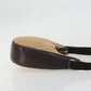 GUCCI GG Canvas Shoulder Bag Brown