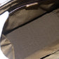 FENDI Zucca Canvas Hand Bag Black Brown Auth