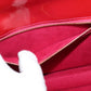 LOUIS VUITTON Vernis Monceau BB Two Way Hand Bag Rose Andian
