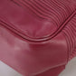 BURBERRY Blue Label Leather Hand Bag Pink Gold