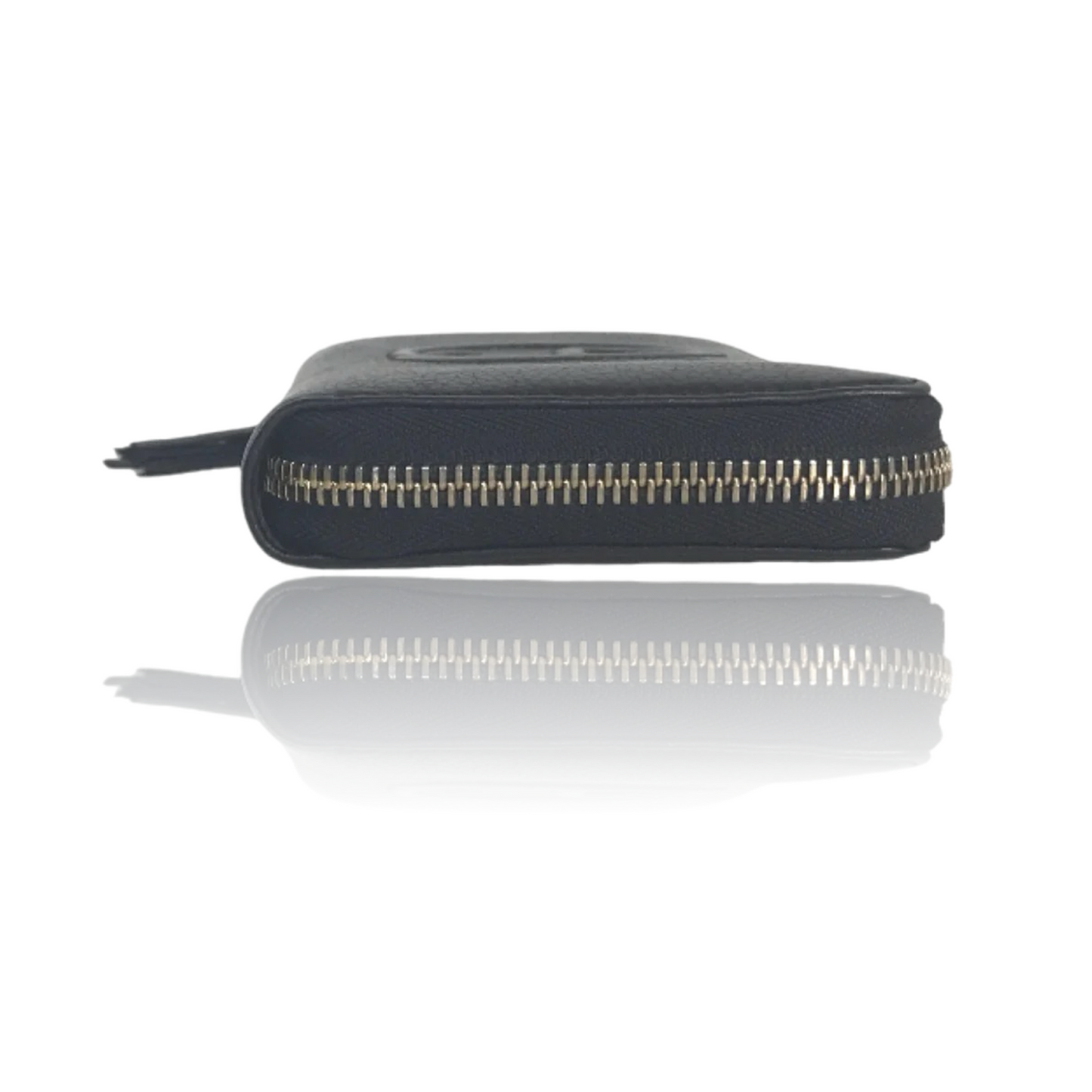 GUCCI SOHO INTERLOCKING ROUND ZIP WALLET