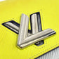 LOUIS VUITTON Long Wallet Purse leather Yellow type Epi Portefeuille twist