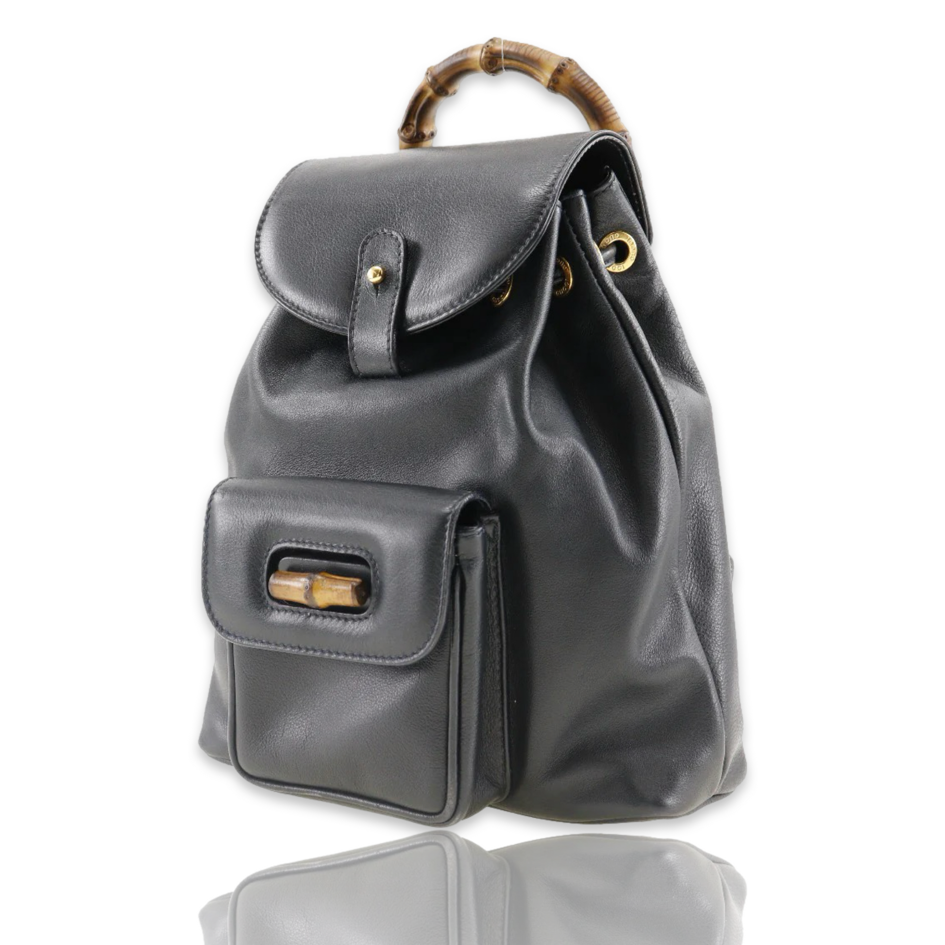 gucci mini backpack women Gucci 1990 Bamboo Backpack