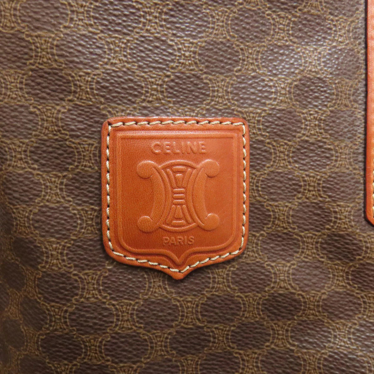 CELINE Macadam Monogram Boston Duffel Bag
Brown