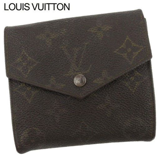 LOUIS VUITTON Bifold Wallet M61660 Brown beige Portonebi (old type)