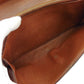 LOUIS VUITTON Long Wallet Purse Dark brown x beige Pochette Porte Monnaie Credit