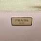 PRADA Two Way Hand Bag Saffiano Leather Pink Gold