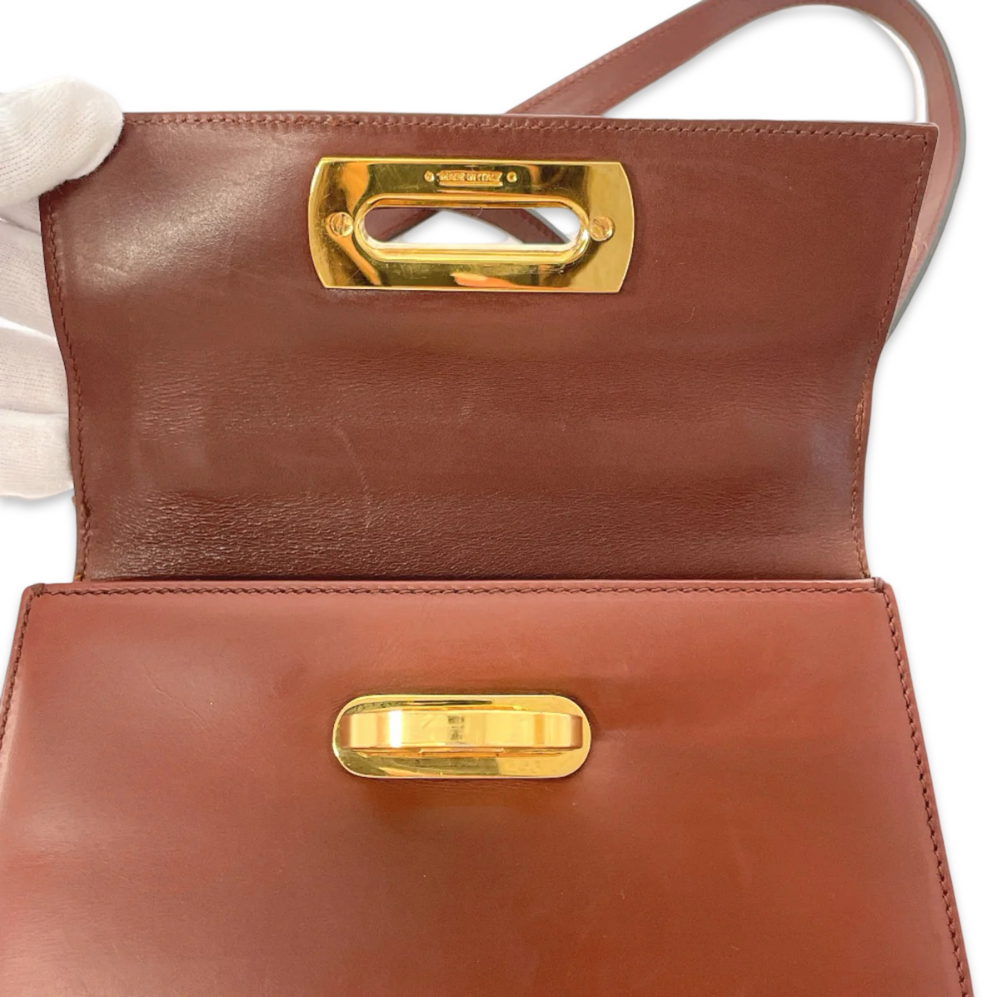 SALVATORE FERRAGAMO Gancini Two Way Handbag
