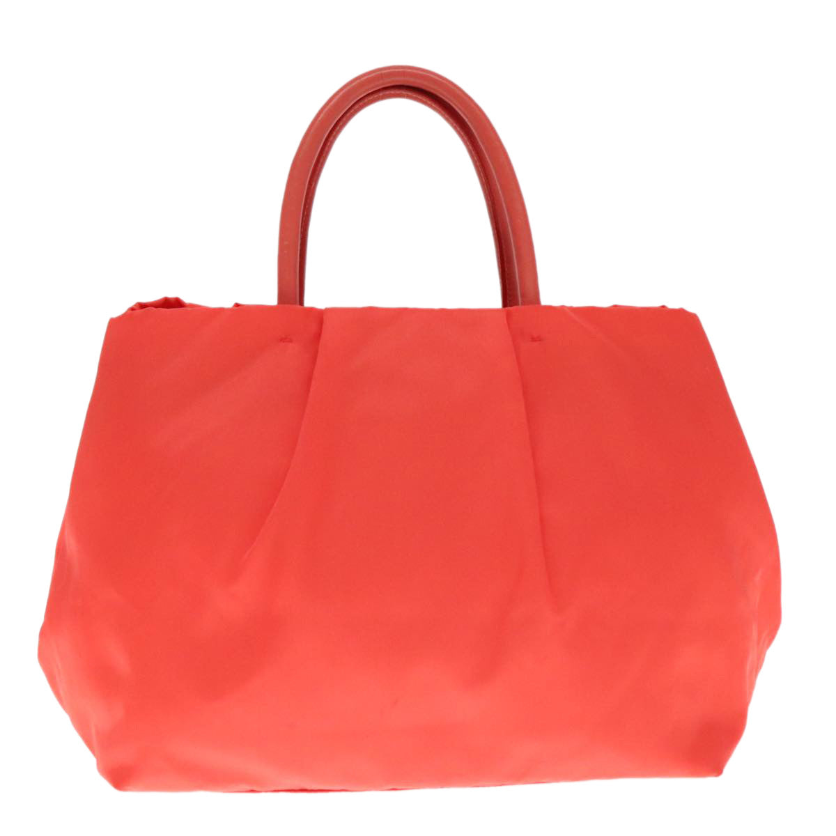 PRADA Hand Bag Nylon Sunset Gold