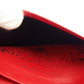 LOUIS VUITTON Long Wallet Purse Red Portonebi Tresol