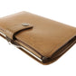 LOUIS VUITTON Bifold Wallet M65157 Brown silver Portonevie Vienova