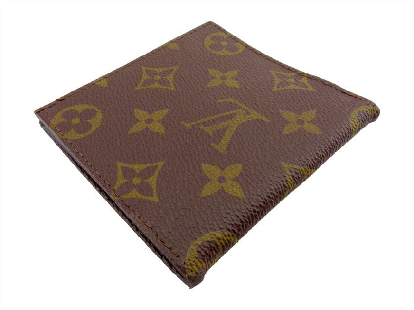 LOUIS VUITTON Bill Compartment No.142 Brown beige Porte Billets Cult Blue (old type)