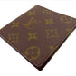 LOUIS VUITTON Bill Compartment No.142 Brown beige Porte Billets Cult Blue (old type)