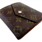 LOUIS VUITTON Bifold Wallet M61660 Brown beige Portonebier