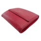 LOUIS VUITTON Bifold Wallet M63487 Red Porte Monnaie Billets Cartes Credit