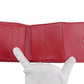 LOUIS VUITTON Bifold Wallet M63487 Red Porte Monnaie Billets Cartes Credit