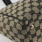 GUCCI GG Canvas Hand Bag Black