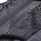 CHANEL Handbag Caviar Skin Black Silver CC