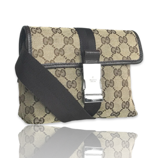 GUCCI GG CANVAS BELT BAG