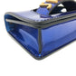 Dior Shoulder Bag Enamel / leather gunmetal blue Jadior
