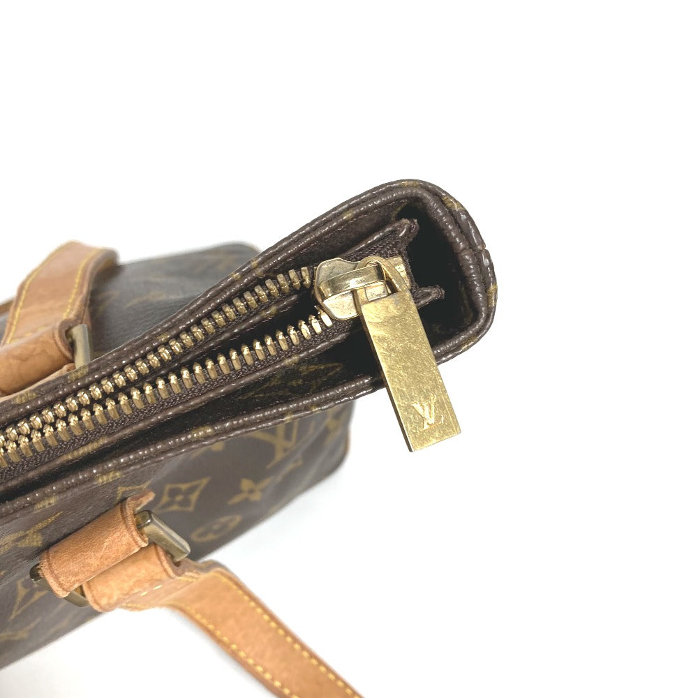 LOUIS VUITTON Shoulder Bag M51148 Monogram canvas Brown Monogram Cabas Piano Women Used Authentic