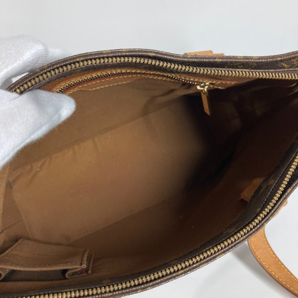LOUIS VUITTON Shoulder Bag M51148 Monogram canvas Brown Monogram Cabas Piano Women Used Authentic