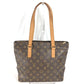 LOUIS VUITTON Shoulder Bag M51148 Monogram canvas Brown Monogram Cabas Piano Women Used Authentic